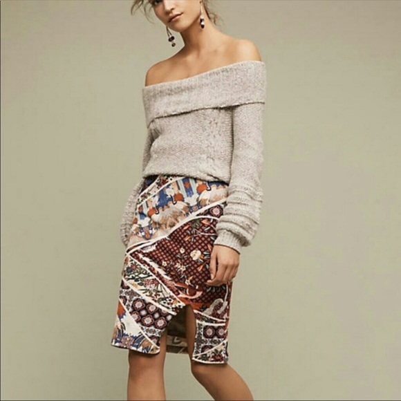 Anthropologie Dresses & Skirts - Anthropologie Maeve Vannia Pencil Skirt - sz S